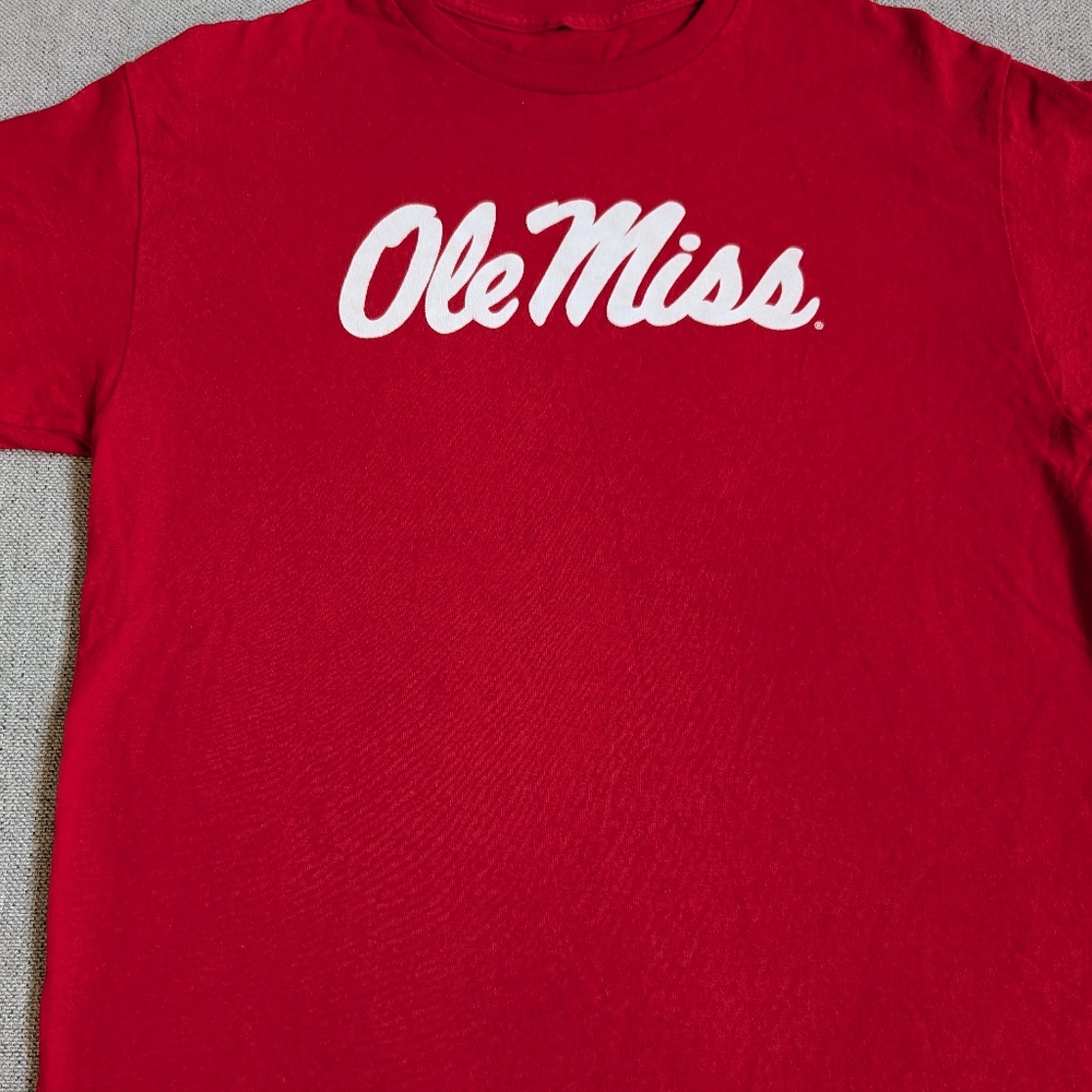 Ole Miss Kids Red T-Shirt